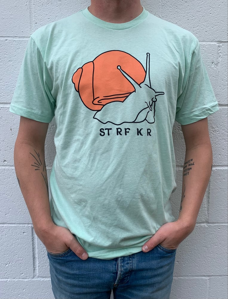 Image of Snail T-Shirt (Mint)