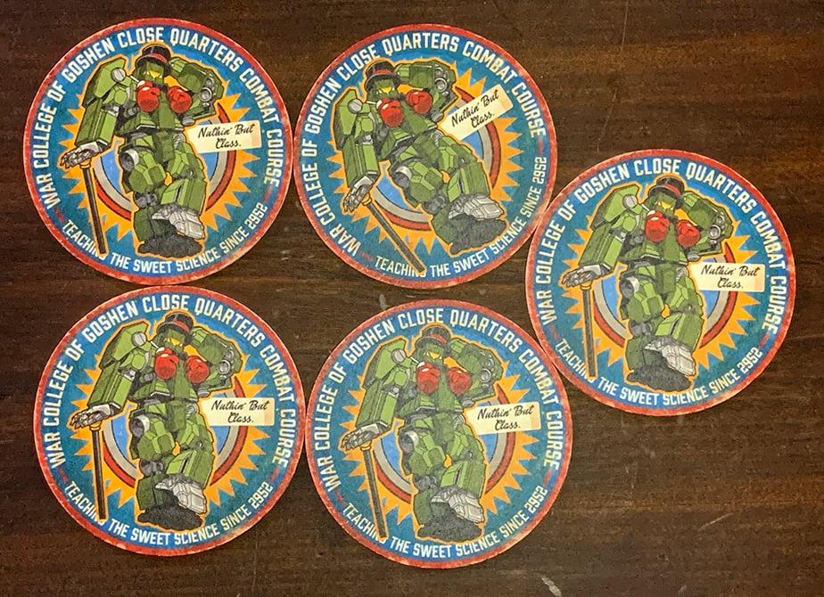 Image of Charger Coaster 5-pack