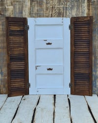 Image 1 of Wooden door  120 x 110 