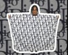 Dior Print Barber/Salon Cape