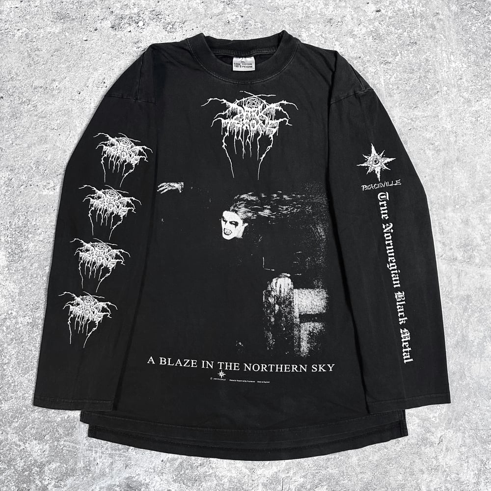 *Signed* Darkthrone 1999 ‘A Blaze In The Northern Sky’ Longsleeve Shirt