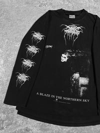 Image 4 of *Signed* Darkthrone 1999 ‘A Blaze In The Northern Sky’ Longsleeve Shirt