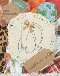 Sustainabunny♻️🌍🐇 handmade patchwork bunny bonnet