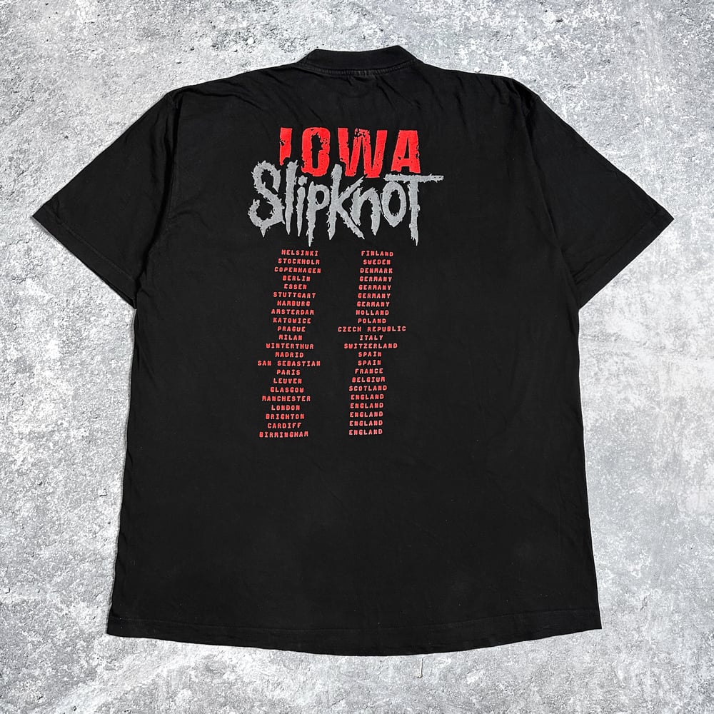 Slipknot 2001 ‘Iowa’ Tour T-Shirt