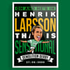 Henrik Larsson Demolition Derby Celtic FC Prints A3 & A4