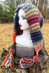 Fire and Ice Tassel Hat