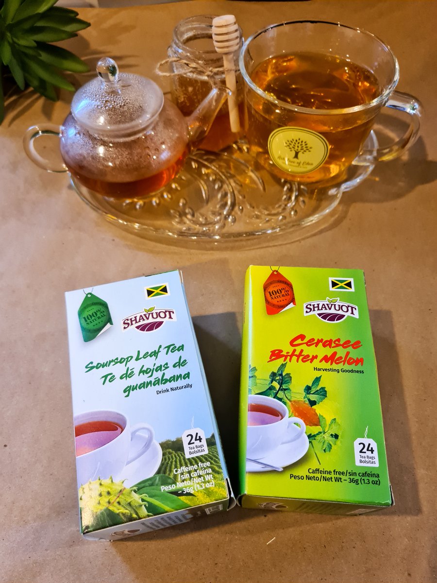 Bitter Melon (Cerasee), Soursop or Moringa and Soursop Tea, Shauvot