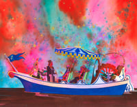 Wonka Boat Print
