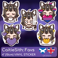 Image 1 of CaitieSith Vinyl Stickers | UK Shipping