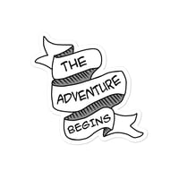 Image 4 of The Adventure Begins Sticker (Critical Role/Dungeons and Dragons-Inspired)