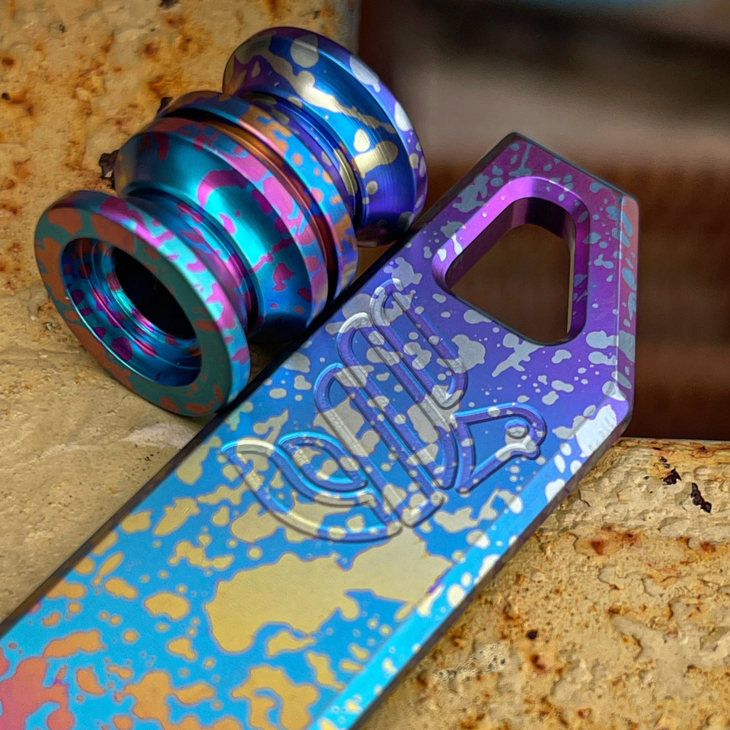 Image of Anodized Titanium OEG x Scoopy GLP Lite Collab #1