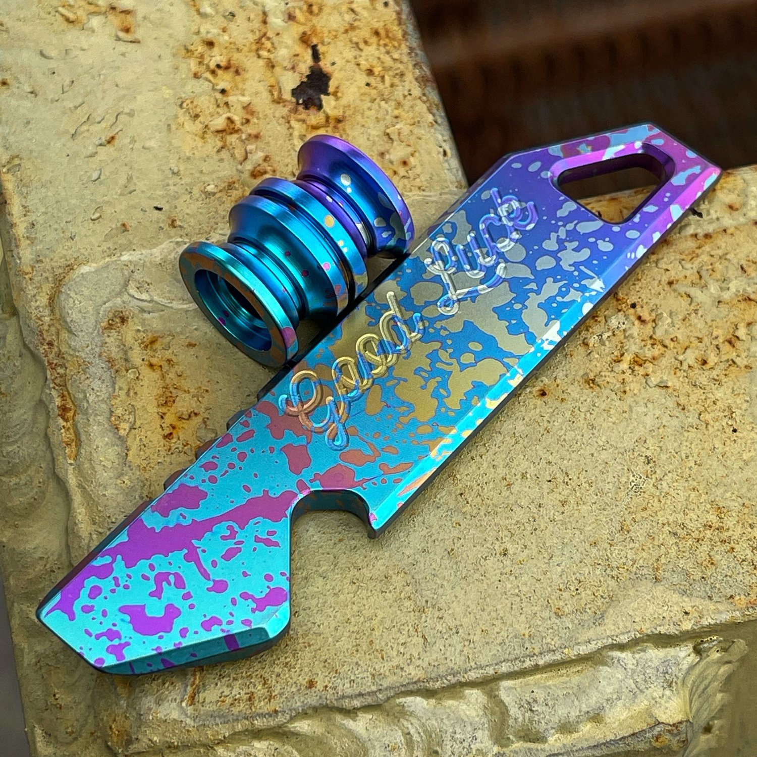 Image of Anodized Titanium OEG x Scoopy GLP Lite Collab #1