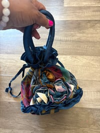 Image 2 of Satin  sack mini bag