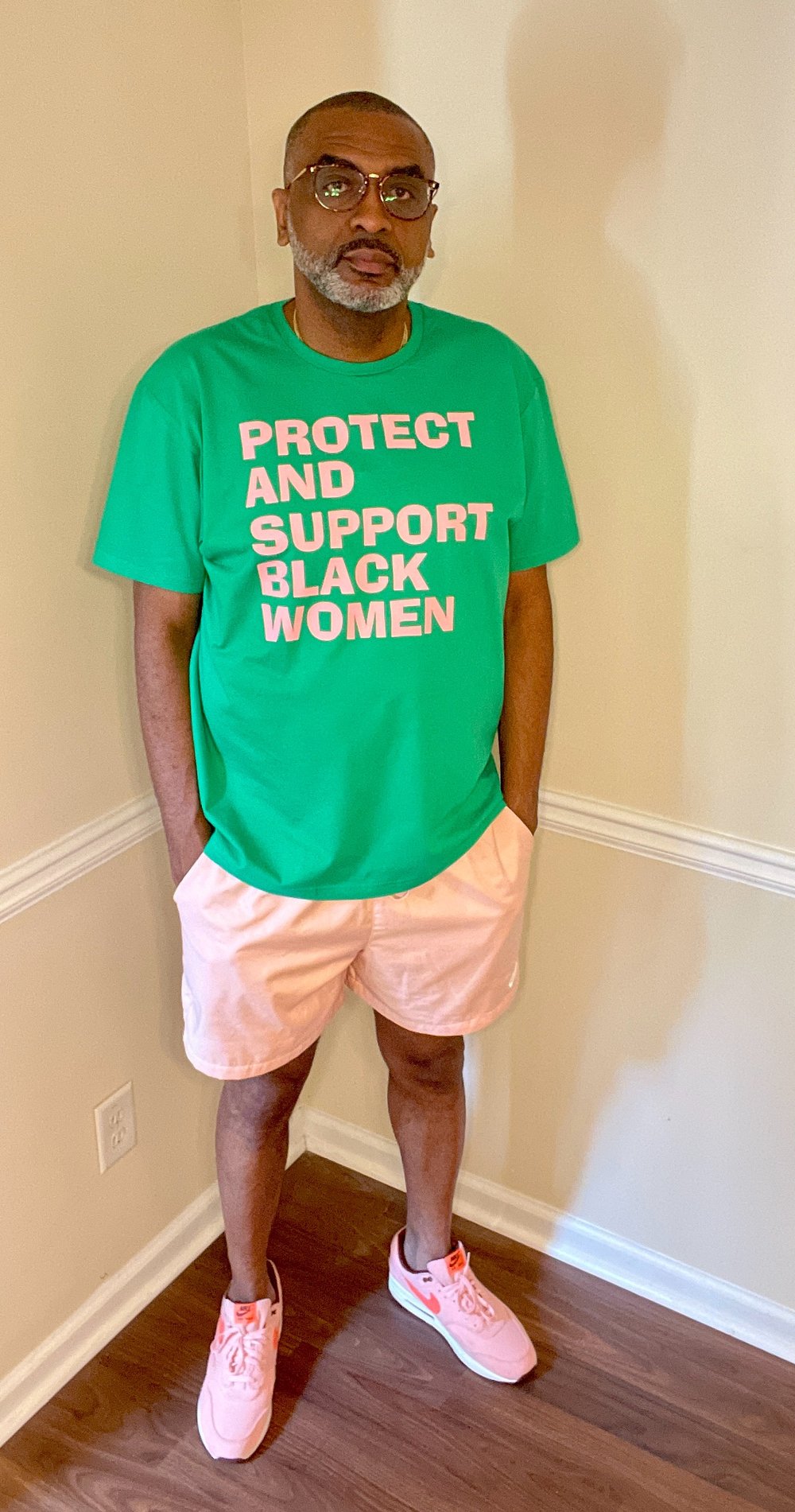PROTECT & SUPPORT BLACK WOMEN UNISEX T-SHIRT