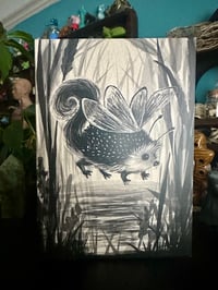 Image 2 of Tizzie Whizie, Folklore Fairy Hedgehog Greeting Card