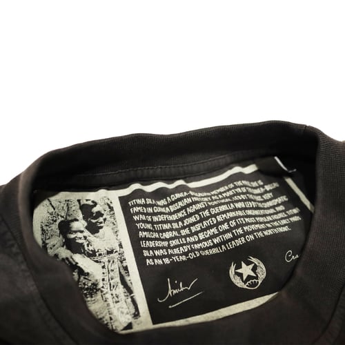 Image of Titina Sila Vintage Black Oversized Tee