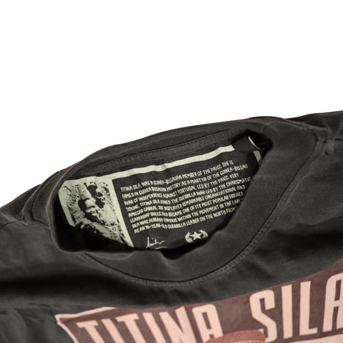 Image of Titina Sila Vintage Black Oversized Tee