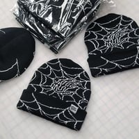 Image 2 of Cobweb beanie 