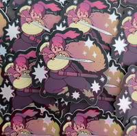 Image 1 of Sword Fighter Holographic Sticker