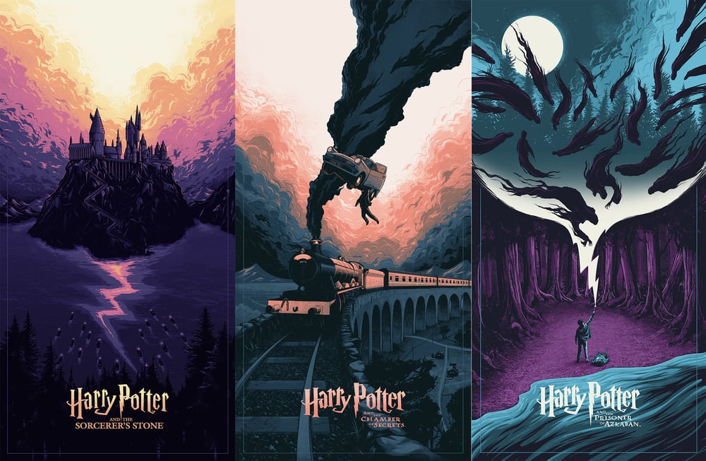 Harry Potter 12x24 HCG Screenprints