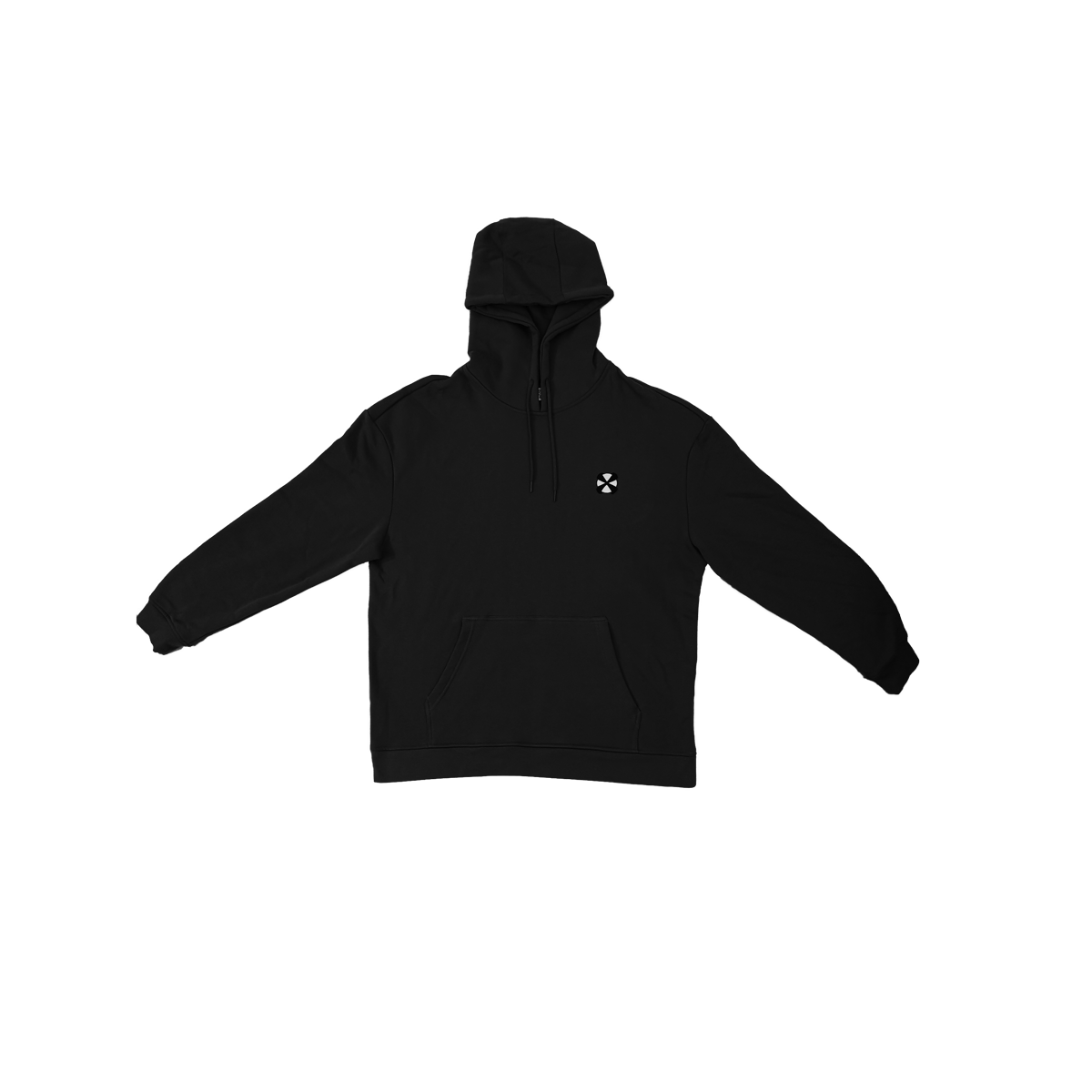 Image of LOGO HOODIE "BLACK"