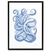 Print: Octopus Blue