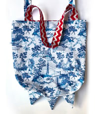 Image 1 of Smart Barnett - "Toile du Boys" Luxury Tote Bag