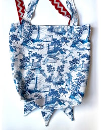 Image 2 of Smart Barnett - "Toile du Boys" Luxury Tote Bag