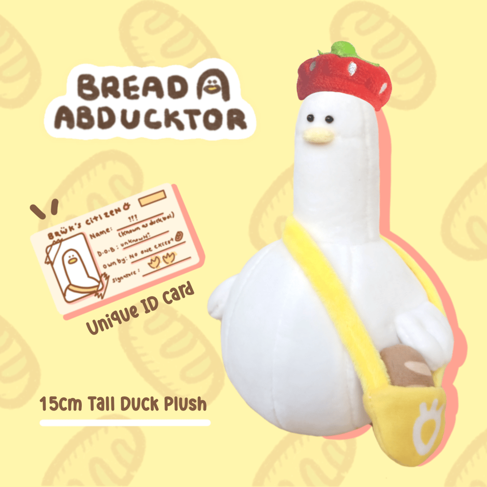 Image of *INSTOCK* Bread Abducktor Duck Boi Plush Bundle