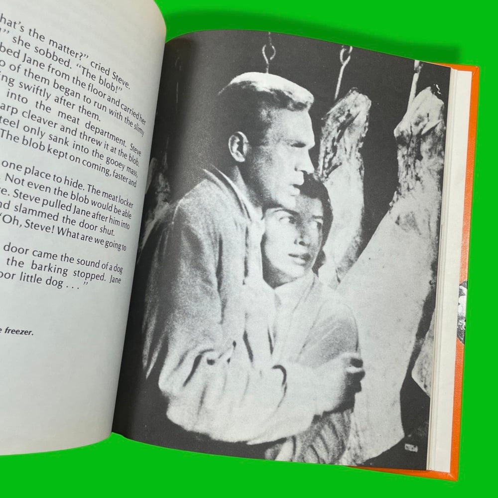 BK: The Blob - “Monsters” from Crestwood House 1st Edition HB Steve McQueen 1982