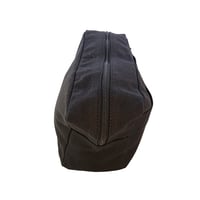 Image 5 of Men´s Toiletry Bag  - Black Organic Cotton 