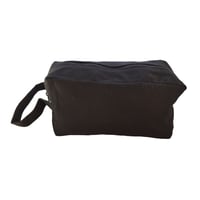 Image 4 of Men´s Toiletry Bag  - Black Organic Cotton 