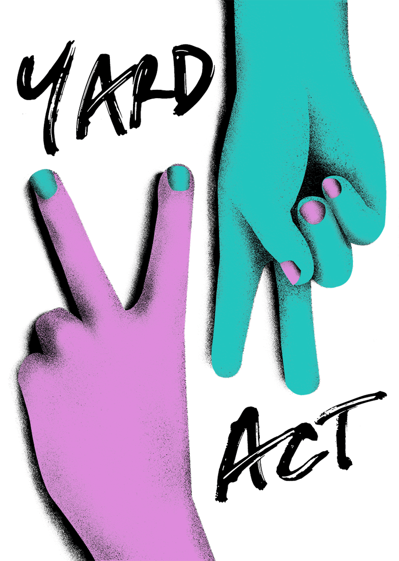 Image of Yard Act Screenprinted UK Tour Poster