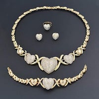 Image 2 of Vday Heart Necklace set #1