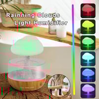 Raining Cloud Humidifier With Night Light, Aromatherapy humidifier