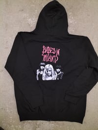 Image 1 of Babes zipped hoodie 
