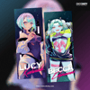 Cyberpunk Edgerunner "Lucy & Rebecca"  Slaps & Diecut Sticker