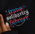 Trans Solidarity Forever Embroidered Unisex Sweatshirt Image 2