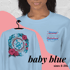 Trans Solidarity Forever Embroidered Unisex Sweatshirt Image 5