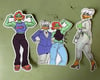 TINA & VIVIAN STICKER 3-PACK