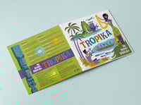 Image 4 of Tikiyaki Orchestra - "Tropika" Ltd Edition "Crystal" Vinyl LP  -First Pressing