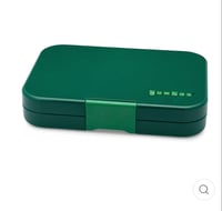 Image 2 of Yumbox Tapas Bento Box 4 Compartments Greenwich Green Tapas NYC Tray