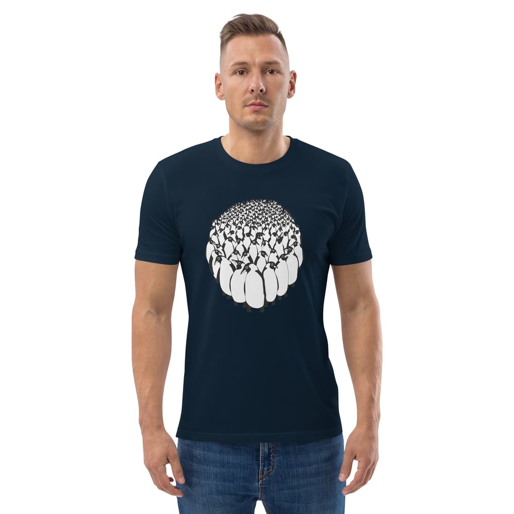 organic cotton t-shirt: Penguins