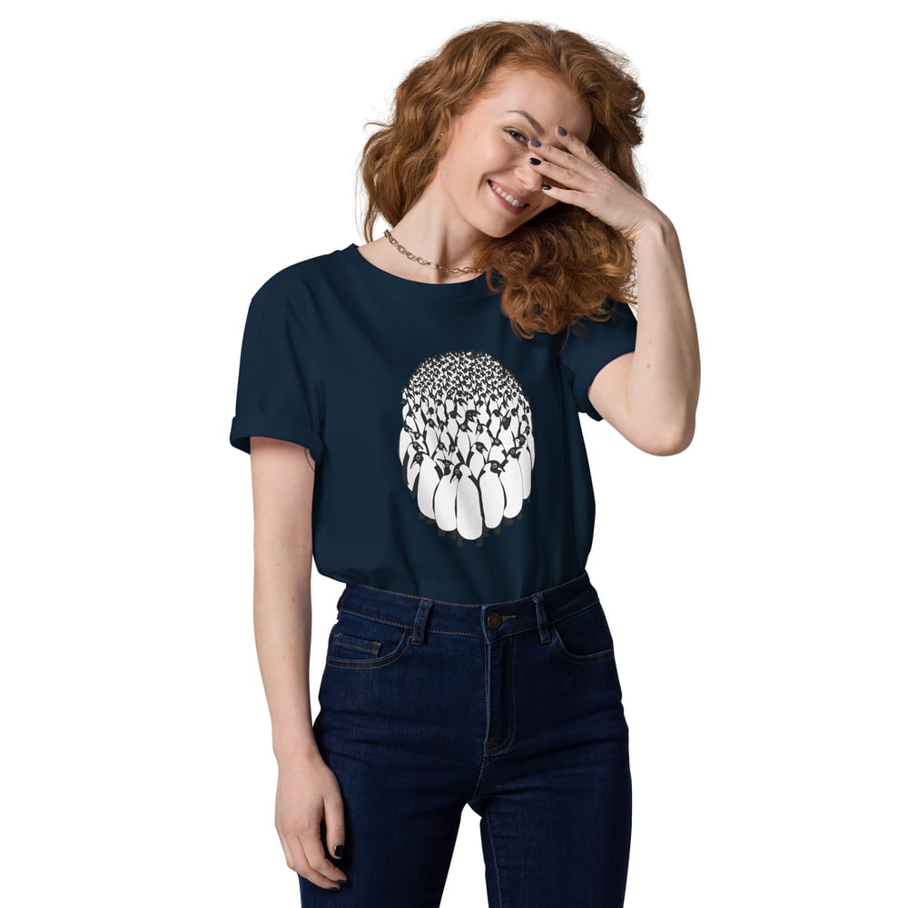 organic cotton t-shirt: Penguins
