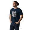 organic cotton t-shirt: Fox & Flowers