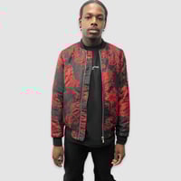 Image 1 of Bomber Baroque Black / Red