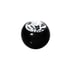 Swarovski - Jewelled Replacement Micro Screw Ball Black (Surgical Steel, 1.2 mm) Image 2