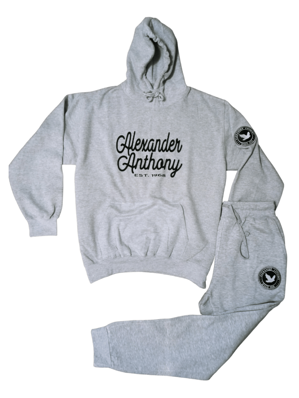 Image of Alexander Anthony Print/Logo Patch Sweatsuit