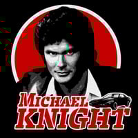 Image 2 of Michael Knight Knight Rider Inspired T-shirt