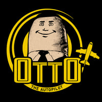 Image 2 of OTTO Auto Pilot Airplane inspired T-shirt